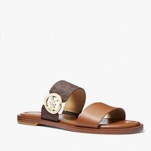 Michael Kors Monogram sandals NWt